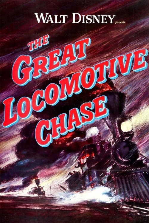 Poster for The Great Locomotive Chase