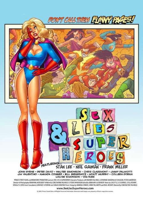 Poster for Sex, Lies & Superheroes