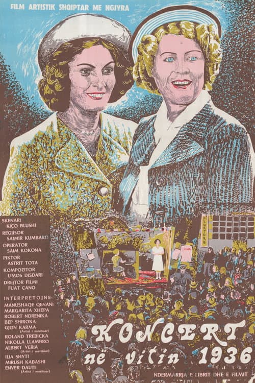 Poster for Concert of 1936