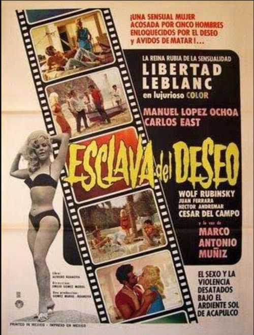 Poster for Esclava del deseo