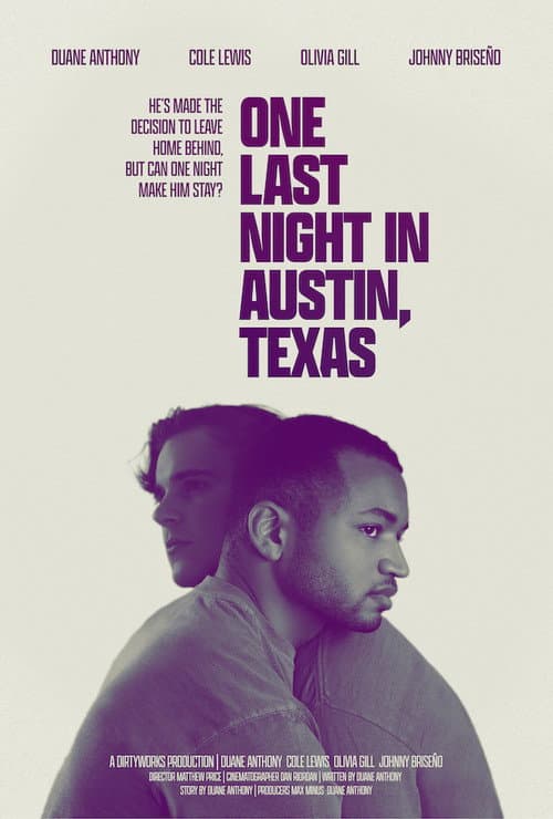 Poster for One Last Night in Austin, Texas