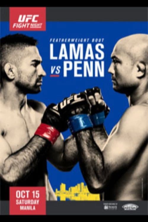 Poster for UFC Fight Night 97: Lamas vs. Penn