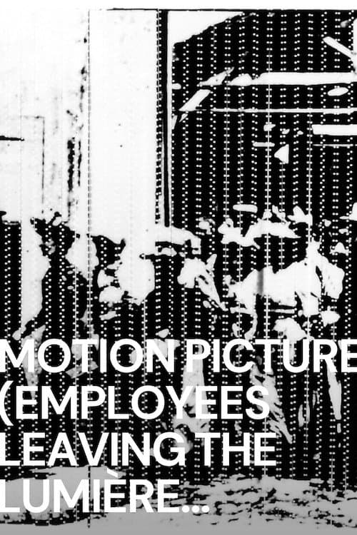 Poster for Motion Picture (Employees Leaving the Lumière Factory)