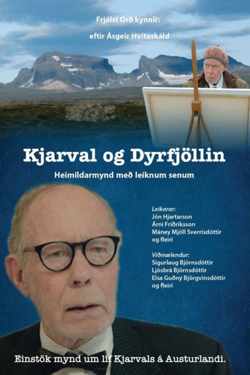 Poster for Kjarval and The Door Mountain