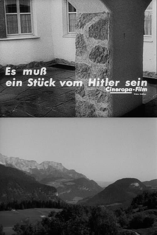 Poster for That Must Be a Piece of Hitler