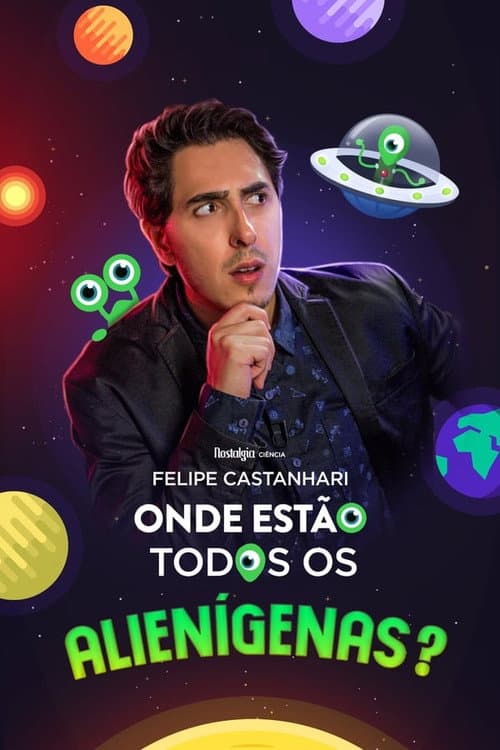 Poster for Onde Estão Todos os Alienígenas? Nostalgia Ciência