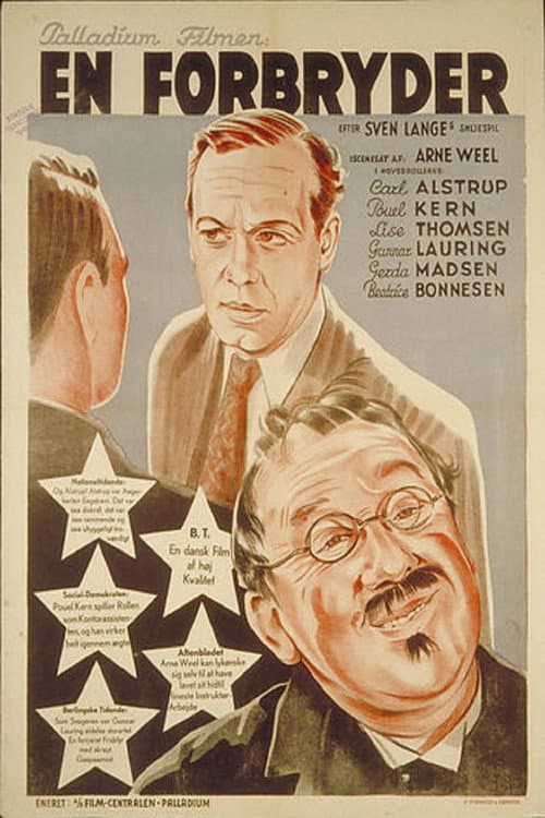 Poster for En Forbryder