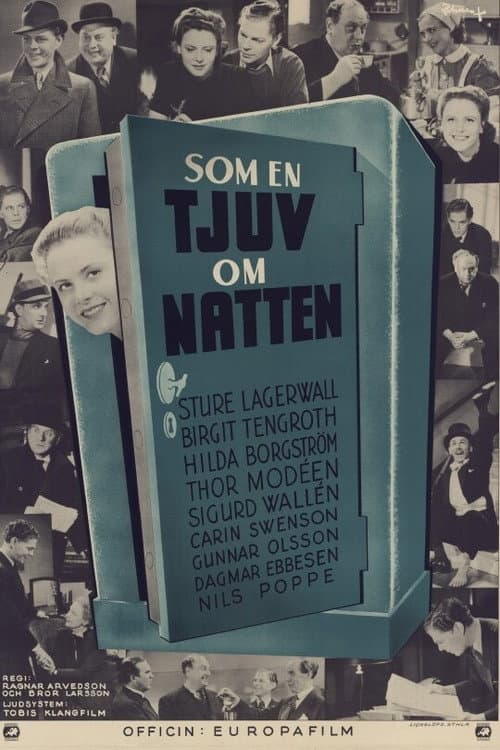 Poster for ...som en tjuv om natten