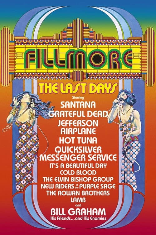 Poster for Last Days at the Fillmore