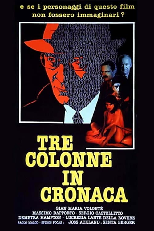 Poster for Tre colonne in cronaca