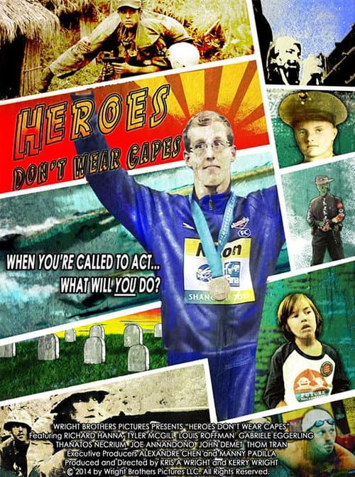 Poster for Heroes Don't Wear Capes