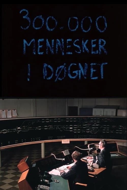 Poster for Oslofilm: 300.000 mennesker i døgnet