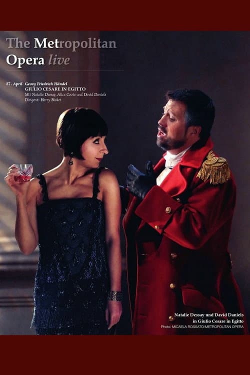 Poster for The Metropolitan Opera: Giulio Cesare