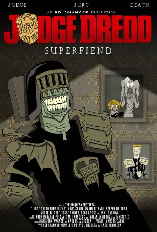 Poster for Judge Dredd: Superfiend Director's Cut