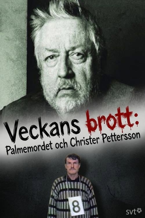 Poster for Veckans brott: Palmemordet och Christer Pettersson