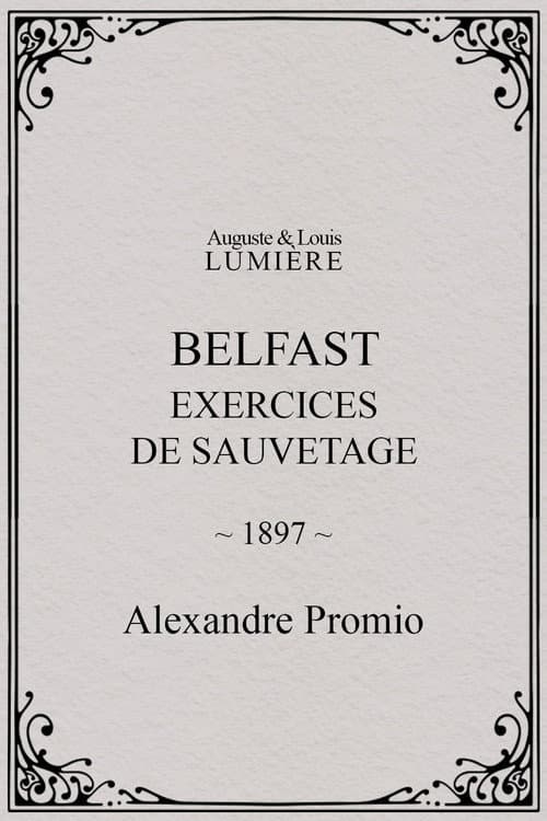 Poster for Belfast, exercices de sauvetage