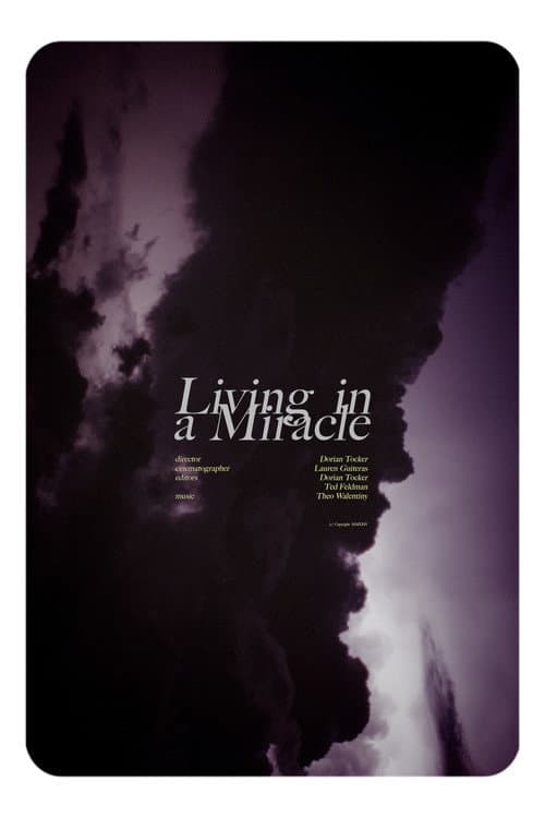 Poster for Living in a Miracle