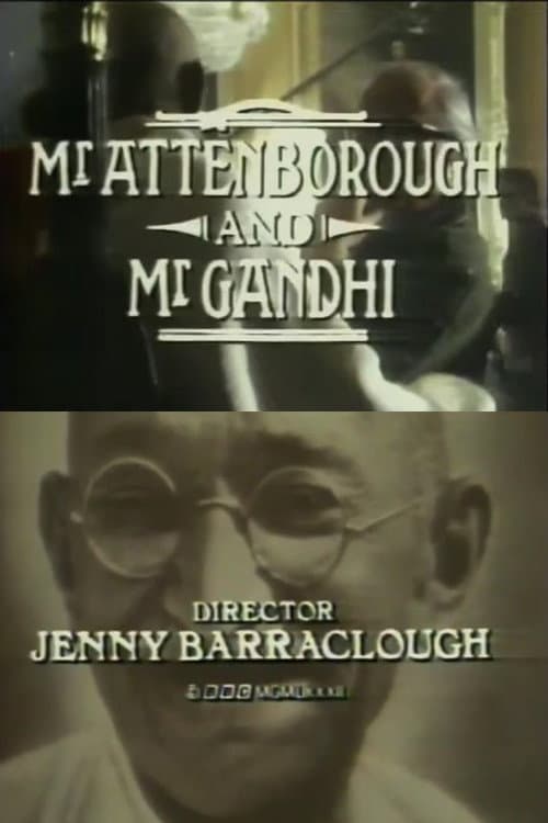 Poster for Mr. Attenborough and Mr. Gandhi