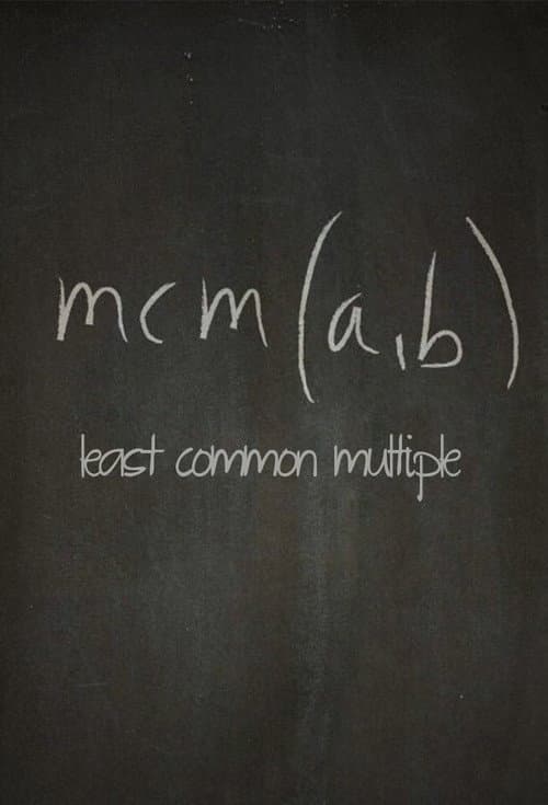 Poster for Least Common Multiple