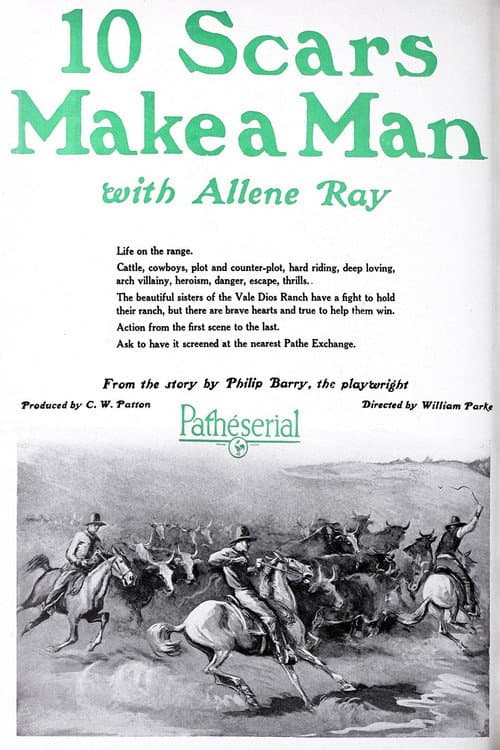 Poster for Ten Scars Make a Man