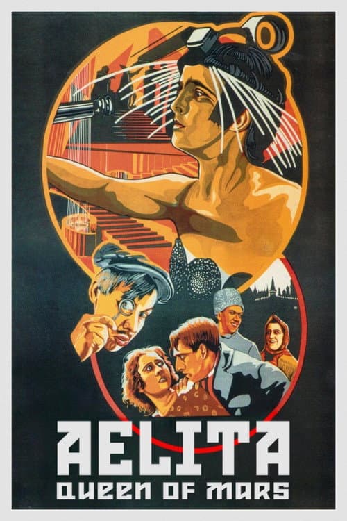 Poster for Aelita: Queen of Mars