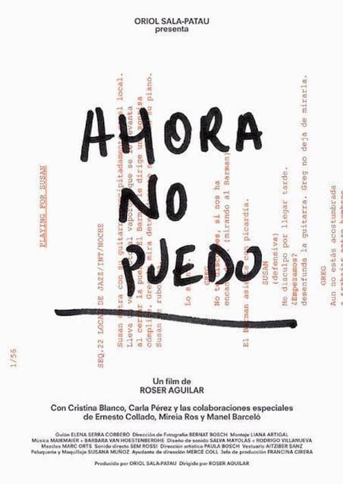 Poster for Ahora no puedo
