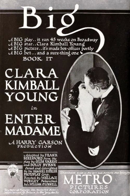 Poster for Enter Madame