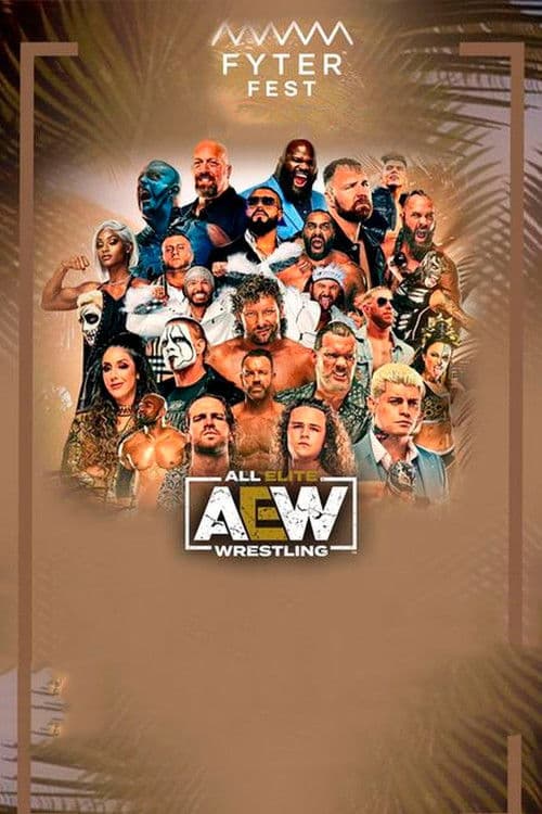 Poster for AEW Fyter Fest