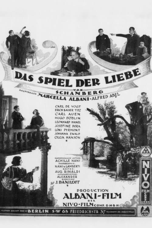 Poster for Das Spiel der Liebe