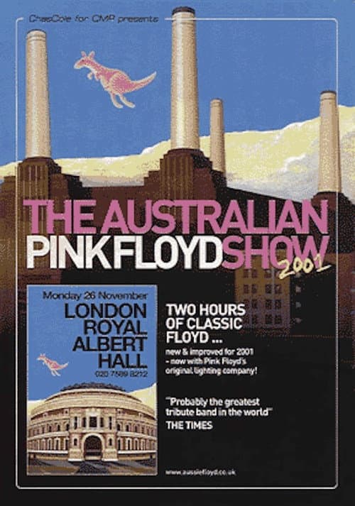 Poster for The Australian Pink Floyd Show  - Live At The Royal Albert Hall