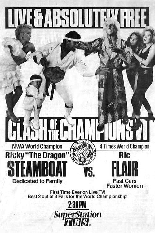 Poster for NWA Clash of The Champions VI: Ragin' Cajun