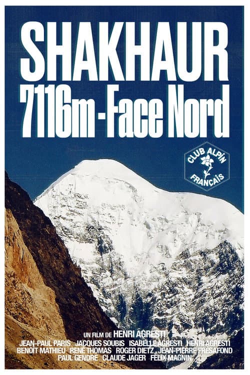 Poster for Shakhaur 7116m, Face Nord