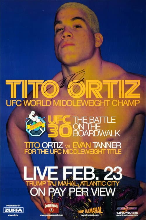 Poster for UFC 30: The Battle On The Boardwalk