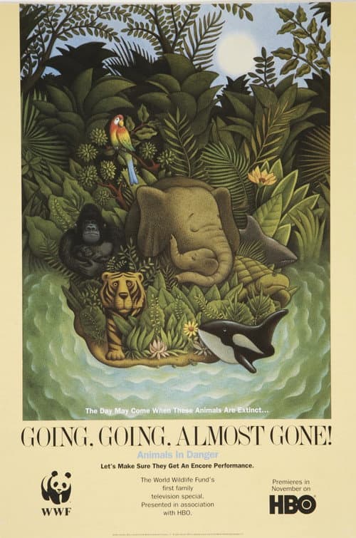 Poster for Going, Going, Almost Gone! Animals in Danger