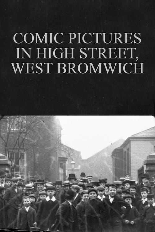 Poster for Comic Pictures in High Street, West Bromwich