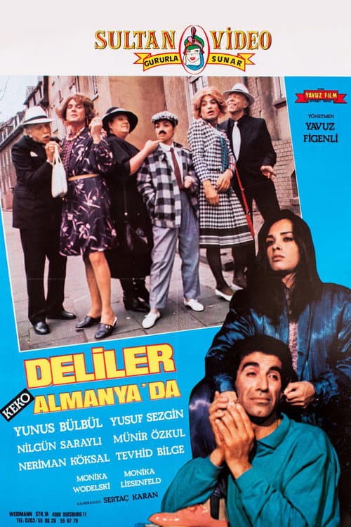 Poster for Deliler Almanya'da