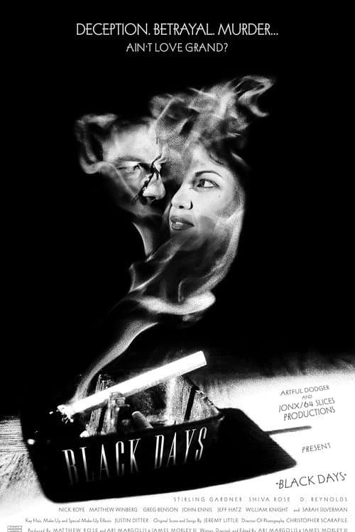 Poster for Black Days