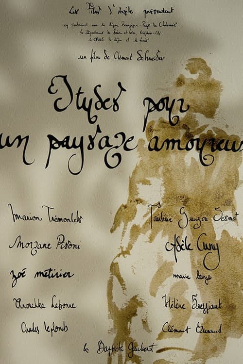 Poster for Etudes pour un paysage amoureux