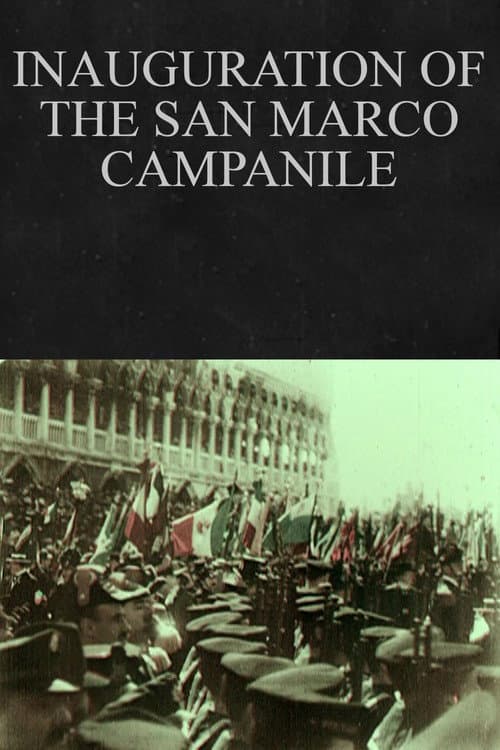 Poster for L'inaugurazione del campanile di San Marco