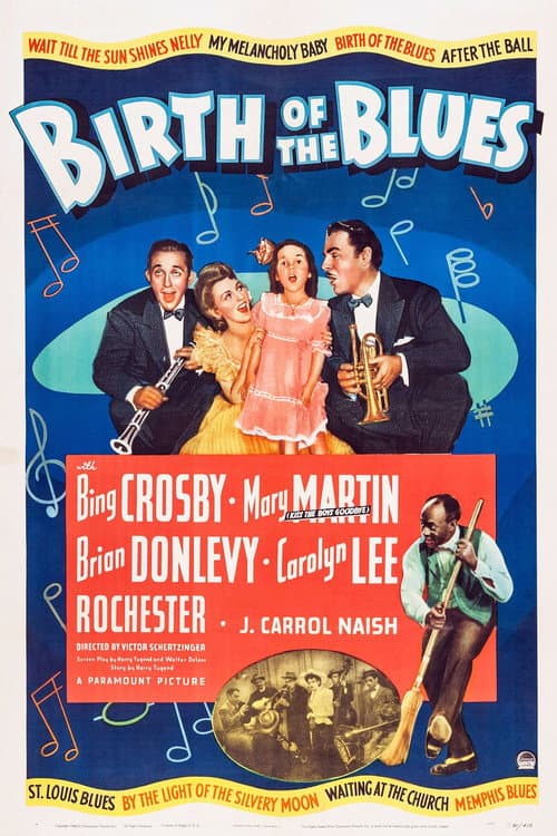 Poster for Birth of the Blues