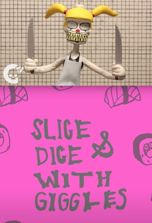 Poster for Sslice & dice with giggles the clown