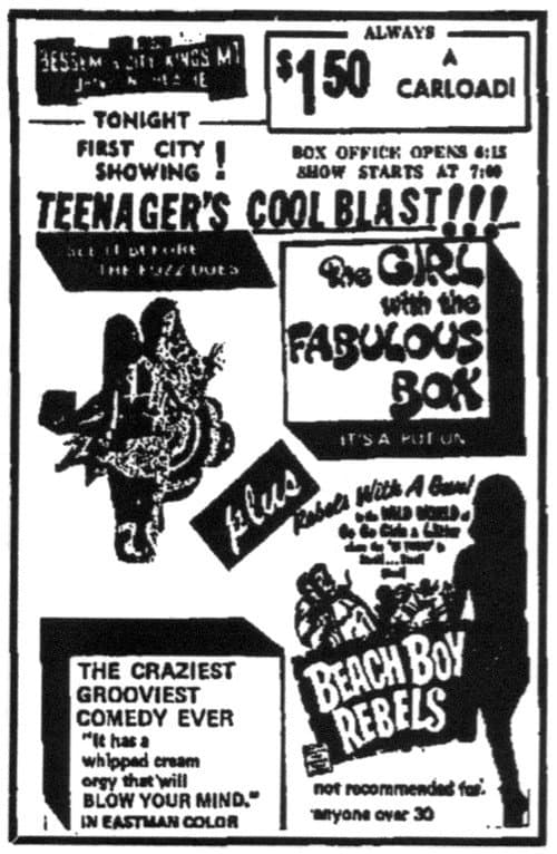 Poster for The Girl with the Fabulous Box