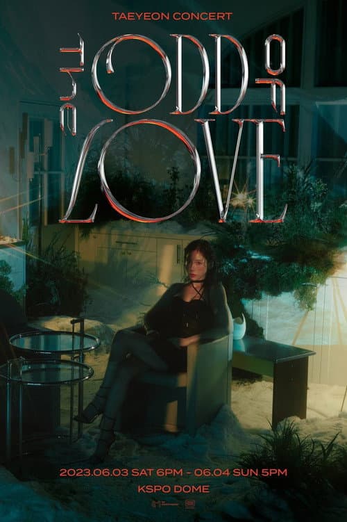 Poster for Taeyeon Concert - 'The Odd of Love'