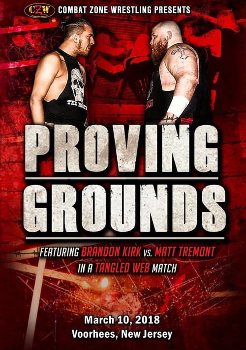 Poster for CZW Proving Grounds 2018