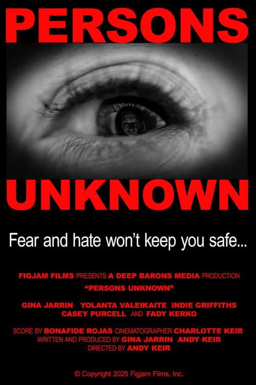 Poster for Persons Unknown