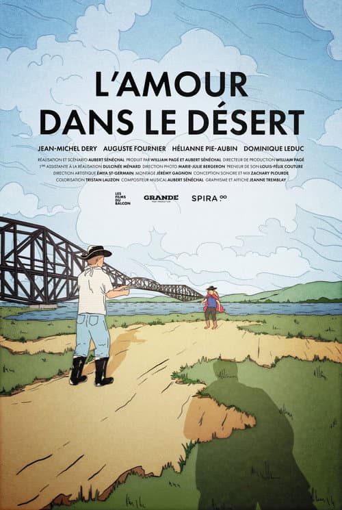Poster for L'amour dans le désert