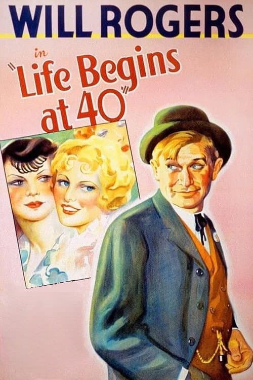 Poster for Life Begins at Forty