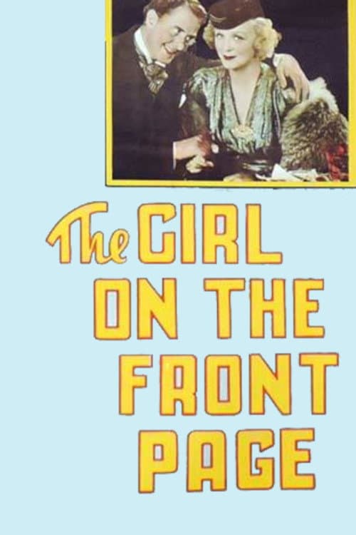 Poster for The Girl on the Front Page