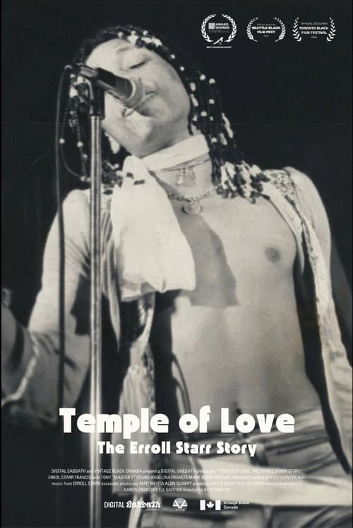 Poster for Temple of Love: The Erroll Starr Story