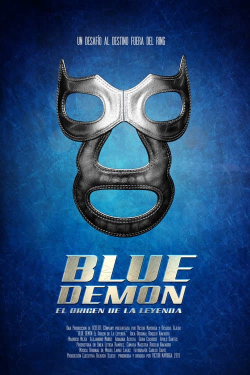 Poster for Blue Demon: The Legend's Origin